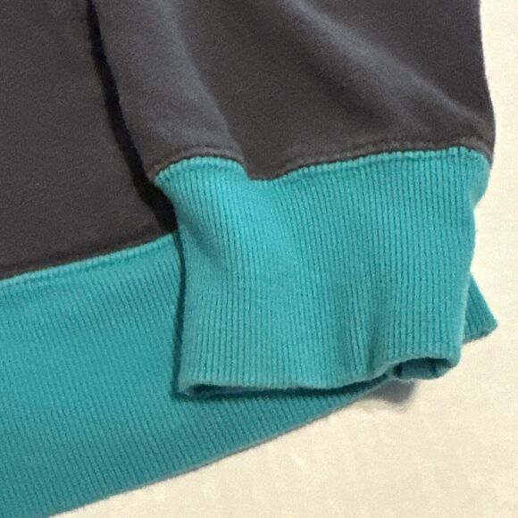 Jinx‎ Sweatshirt Mens Large Blue Cotton Blend Hooded Full Zip - Picture 4 of 15